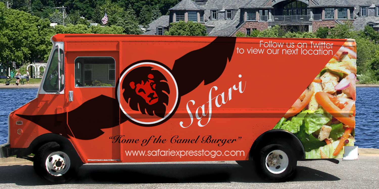 Safari Express Food Truck Concept Design