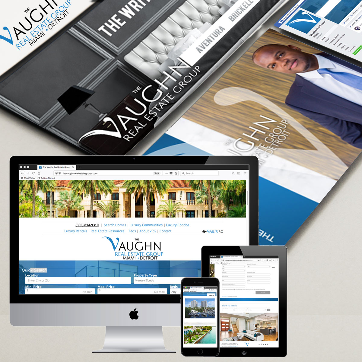 The Vaughn Real Estate Group by Cordavii Brand Consulting