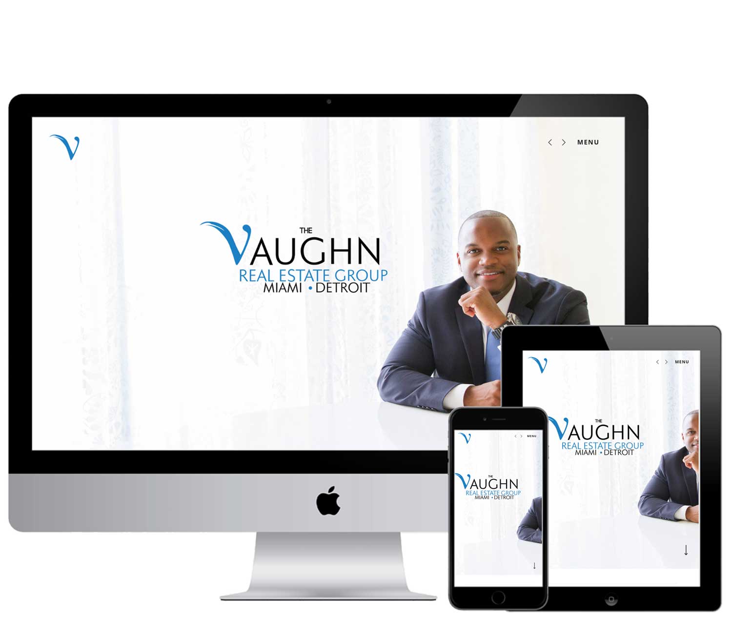 The Vaughn Real Estate Website design