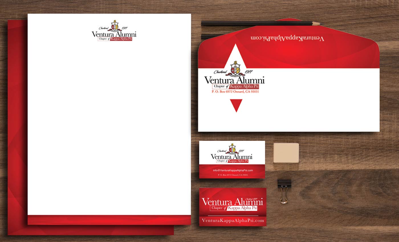 ventura alumni chapter of kappa alpha psi stationary