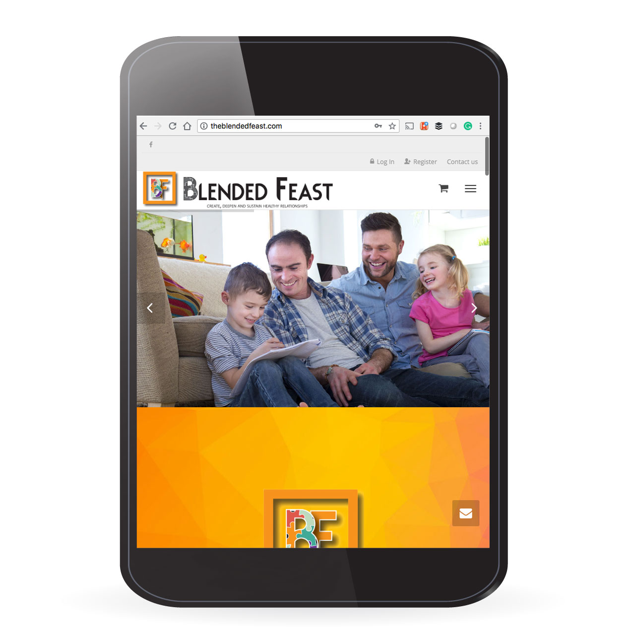 The Blended Feast Non Profit Website Design