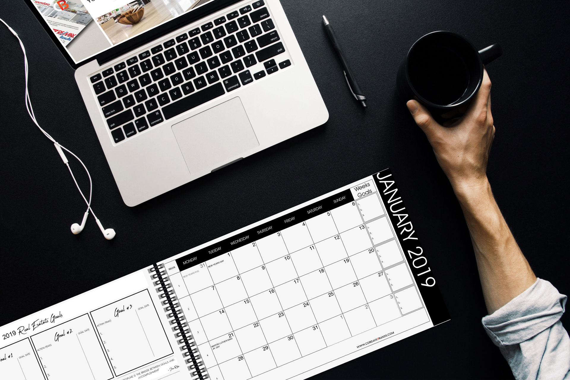 Cordavii Brand Consulting 2019 Real Estate Marketing Calendar