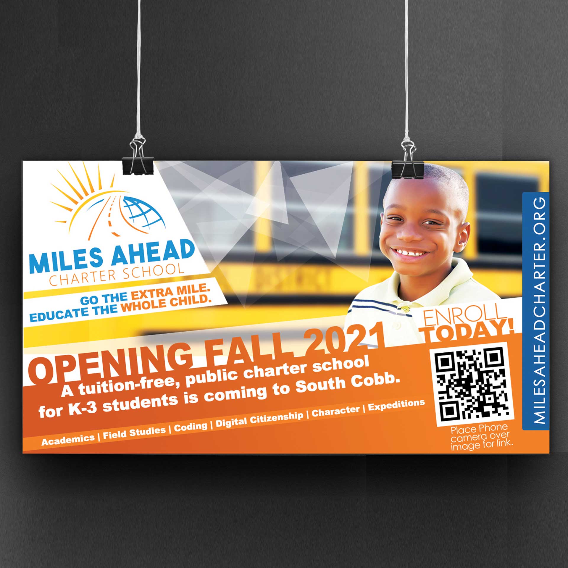 Miles Ahead Charter School Social Marketing